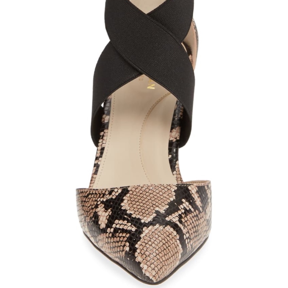 Cole Haan Womens Maikki Snake Leather Pumps - Picture 4 of 10